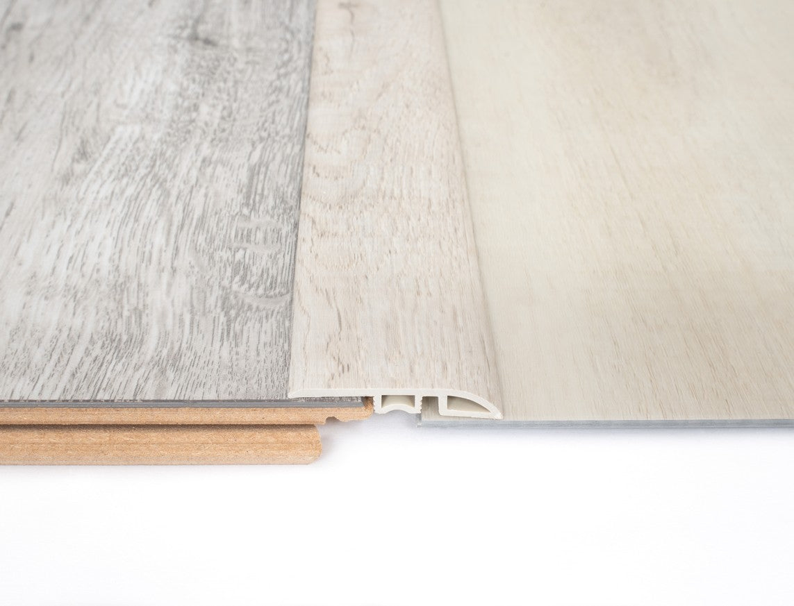 Snow Ash SPC Vinyl Ramp Profile