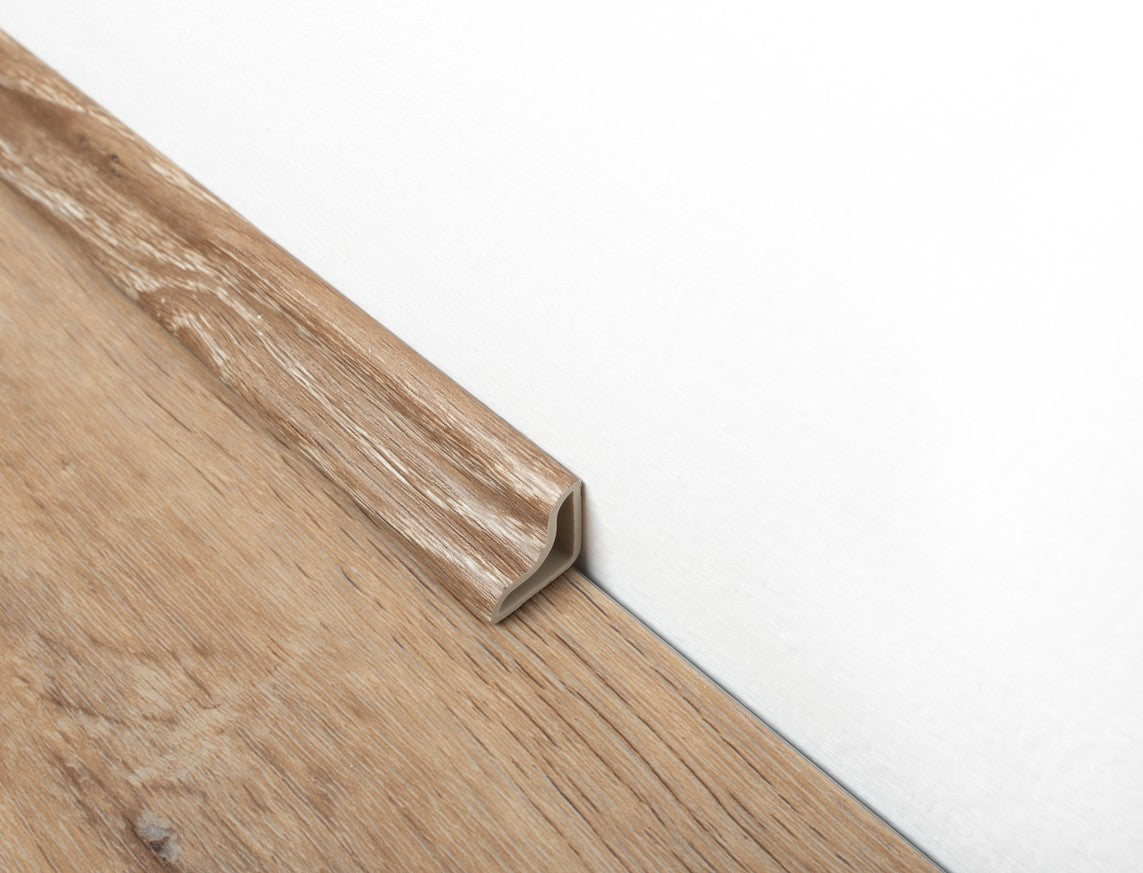 Warm Hazel Oak SPC Vinyl Beading