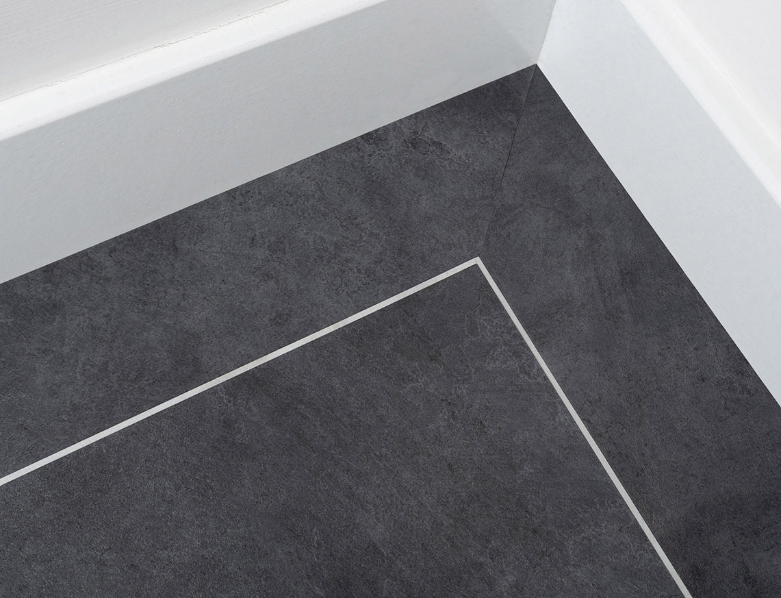 Chalk White LVT Feature Strip