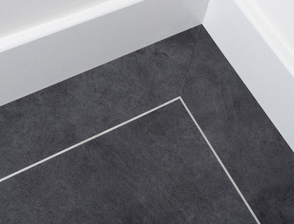 Chalk White LVT Feature Strip