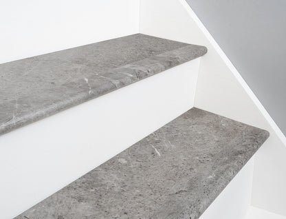 Glacier Oak SPC Vinyl Stair Nosing