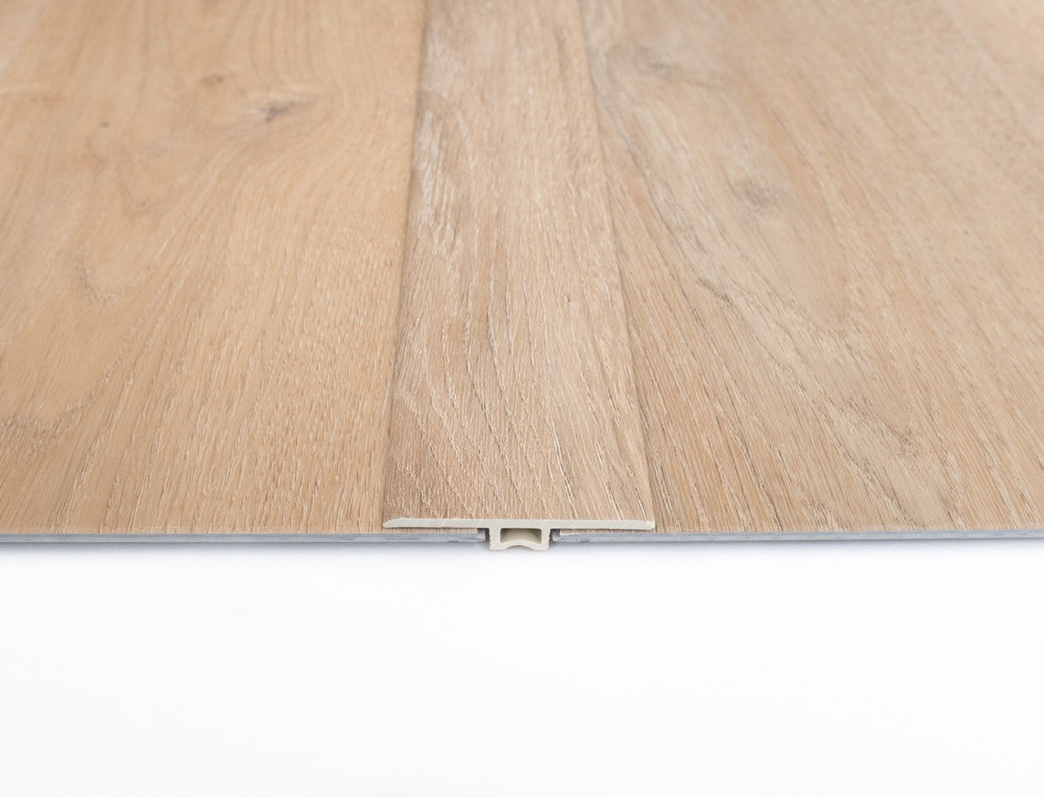 Honey Ash SPC Vinyl T Profile
