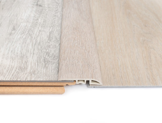 Light Almond SPC Vinyl Ramp Profile