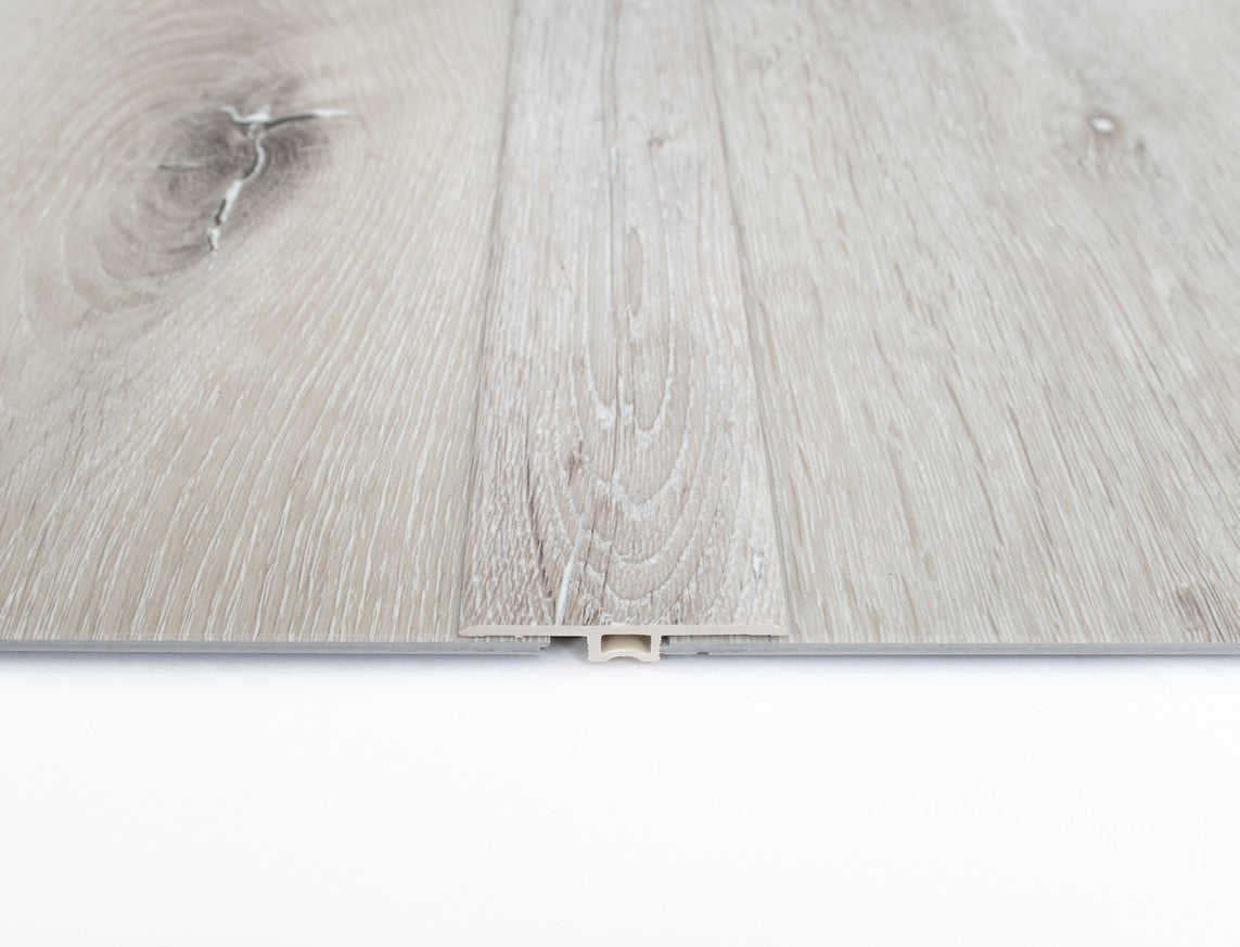 Pale Oak SPC Vinyl T Profile