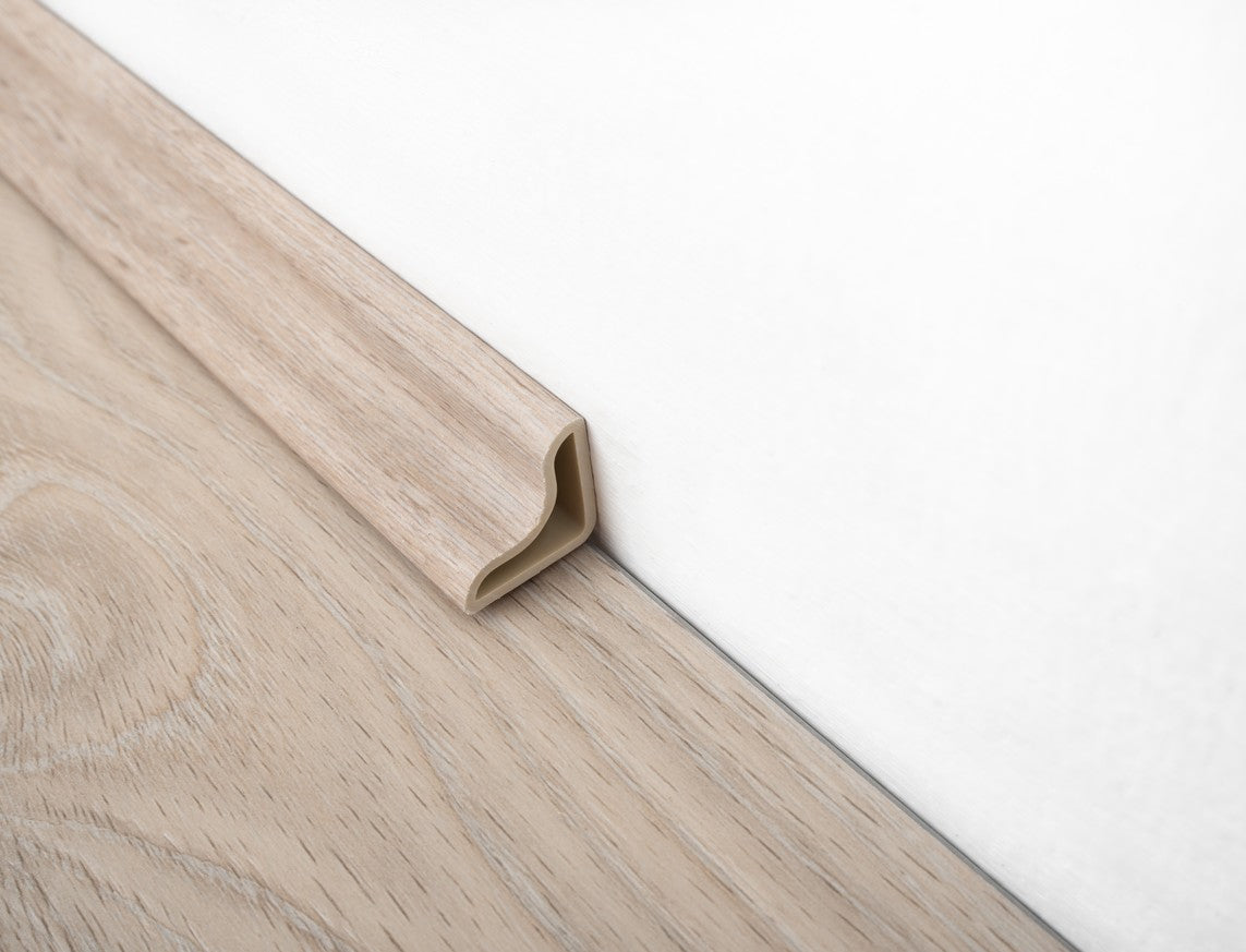 Whitewashed Pine SPC Vinyl Beading