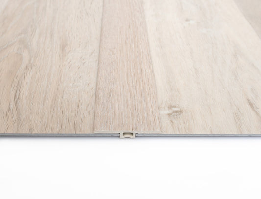 Whitewashed Pine SPC Vinyl T Profile